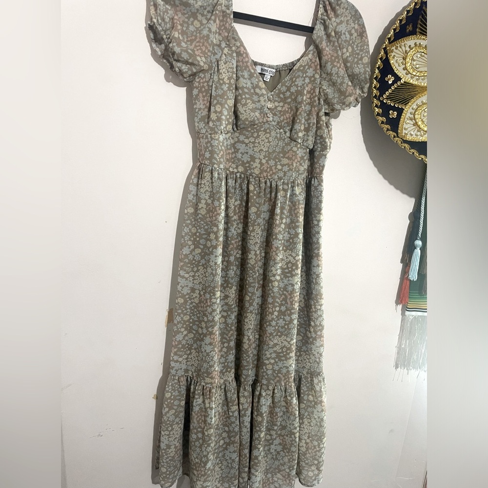 A floral dress